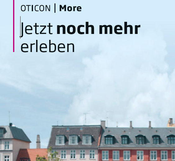 Ausschnitt aus oticon flyer