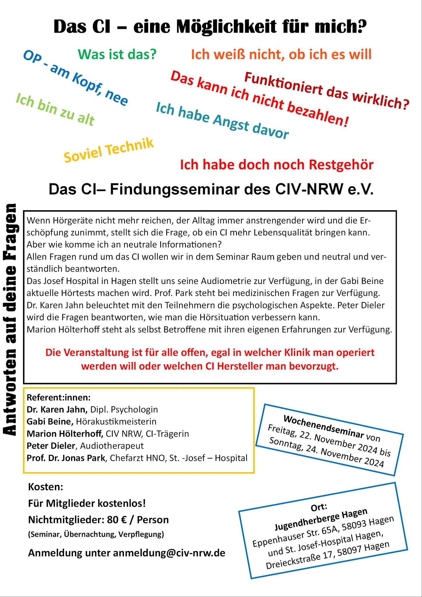 Flyer findungsseminar